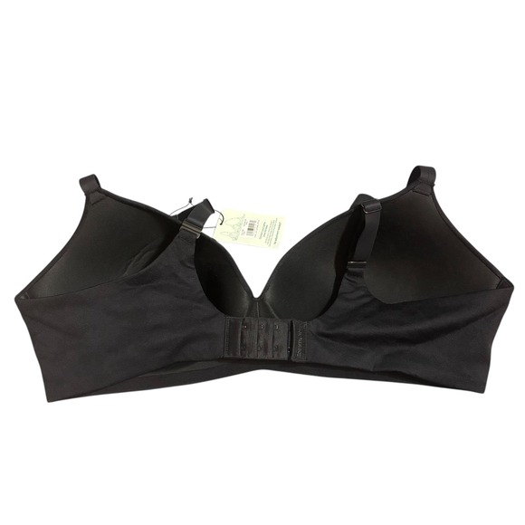 Tommy John Bra 38D Second Skin Lightly Lined Wireless Black Lace‎ New - Picture 3 of 5